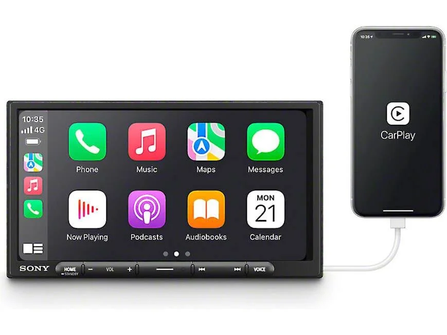 Sony XAV-AX3700 6.95" Apple CarPlay & Android Auto Receiver