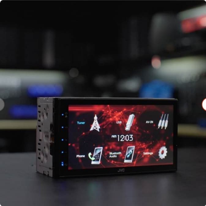 JVC KW-M180BT 6.75" Digital Multimedia Receiver with Bluetooth