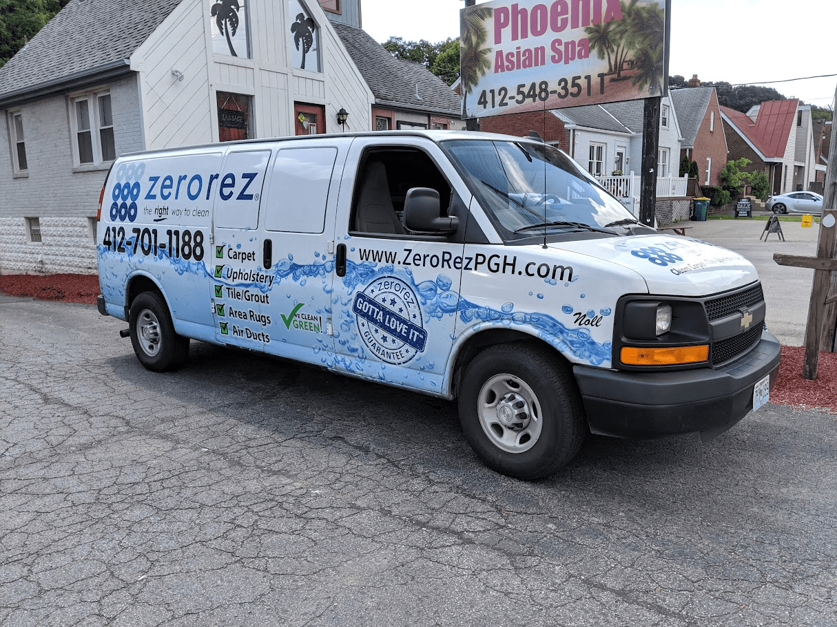 Carpet & Duct Cleaning Fleet Graphics